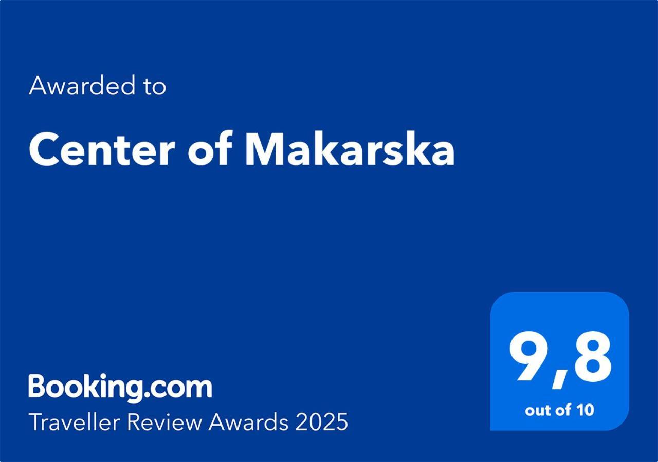 Appartement Center Of Makarska Extérieur photo